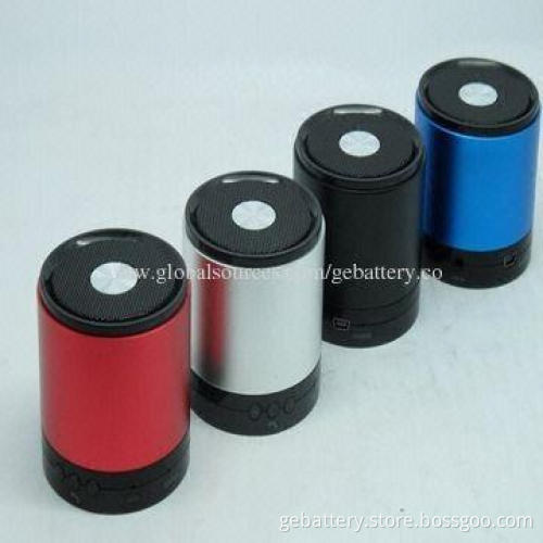 Portable Mini Bluetooth Speakers with Built-in Rechargeable Battery and Stereo Speaker